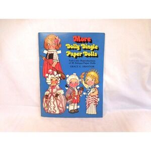 More Dolly Dingle Paper Dolls Full Color Reproductions 1979 UNCUT